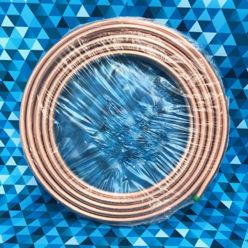 Труба медная в бухтах 3/4" (19,05мм.) ASTM (B280/EN12735-1) 15м.