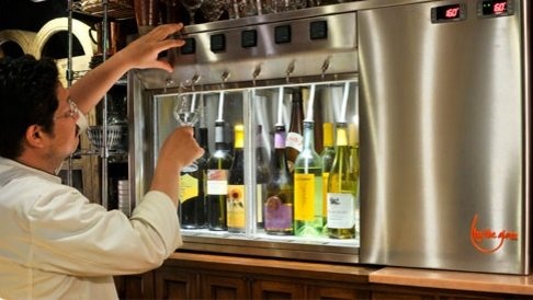 Диспенсер для розлива вина ByTheGlass Standard  на 6 бутылок (нержавеющая сталь)