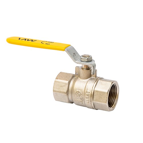Кран Газовый MVI 3/4" внутренняя-внутренняя, ручка рычаг
