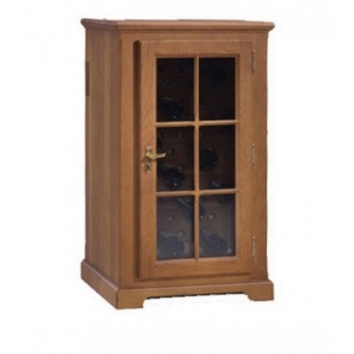 Шкаф для хранения вина OAK-W60C (Вместимость-60 бут., дверь-стекло, тон дуба- J07 черешня )