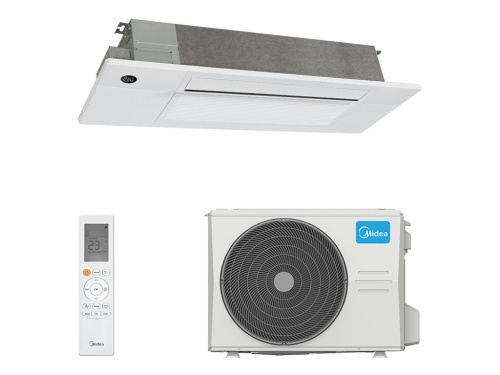 Кассетный кондиционер (панель в комплекте) Midea MCBU-12HRFN8/MOX230-12HFN8-Q(GA)
