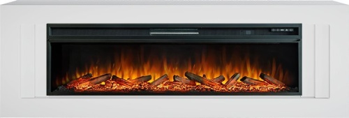 Каминокомплект Line 60 разборный - Белый с очагом Vision 60 LOG LED