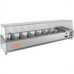Витрина холодильная настольная HICOLD VRX 1600 1/4