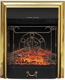 Очаг электрокамина Royal Flame Majestic FX Brass