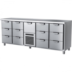 Стол холодильный HappyChef TC GH 3-3-CBR-3-3