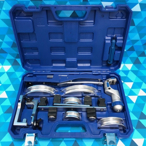 Трубогиб CT-999 RF (Арбалетного типа с реверсом (3/8, 1/2, 5/8, 3/4, 7/8)+ труборез + ример
