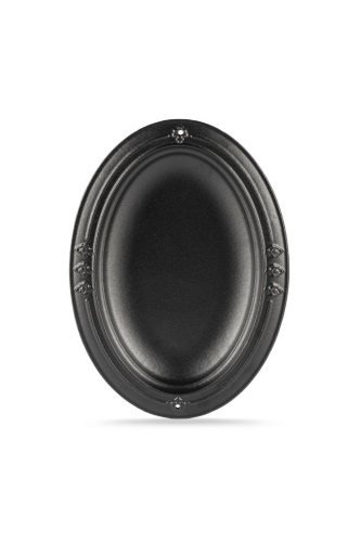 Овальная тарелка &quot;Искандер&quot; HS O İSK 2533 BLACK MAT