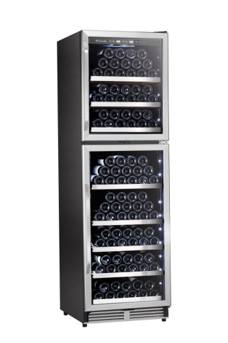Двухзонный шкаф, LaSommeliere модель MT166DP