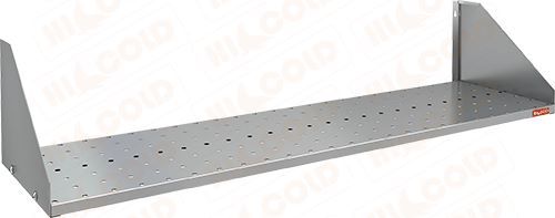 Полка настенная сплошная перфорированная  HICOLD  НПС-13/4 П
