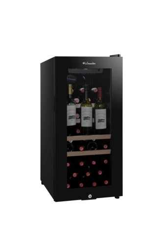 Монотемпературный шкаф, LaSommeliere модель LS38BLACK
