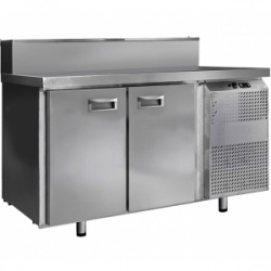 Стол холодильный для пиццы Финист СХСпц-700-2 (1400х700х1060) (8GN1/6 с крышкой)