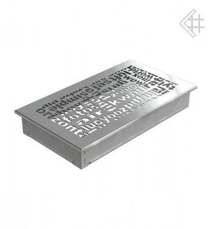 Вентиляционная решетка для камина Kratki 17x30 ABC стальная 30ABC/SZ