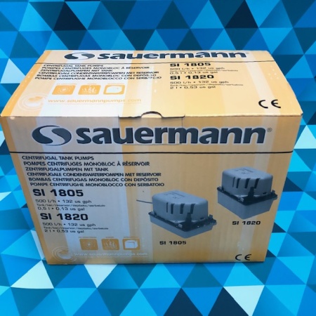 Помпа наливная SAUERMANN SI-1805 SI1805SIUN23 (Производительность 500 л/ч, Высота подъема 5,4м.) 