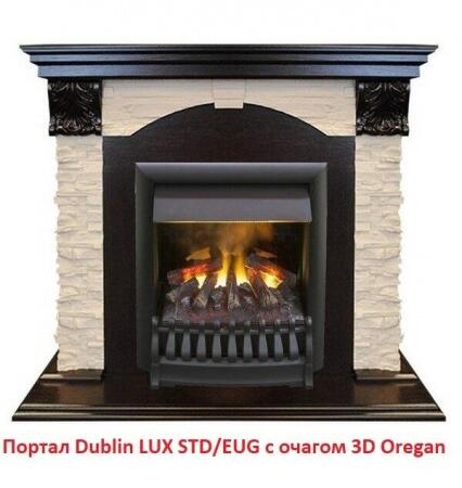 Портал из камня Real-Flame Dublin LUX STD/EUG