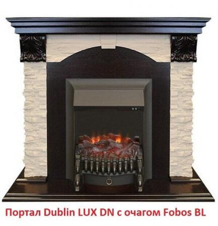 Очаг электрокамина Real-Flame Fobos Lux
