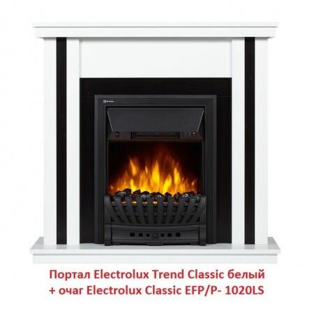 Очаг электрокамина Electrolux Classic EFP/P-1020LS