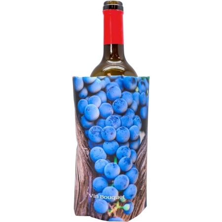 Охладительная рубашка для вина 0,75л. (черный виноград) FIE 1197 VIN BOUQUET