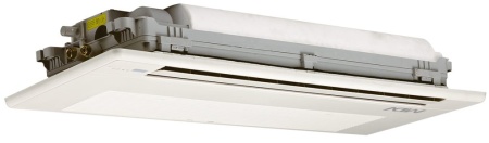 Кассетные двухтрубные фанкойлы MDV с DC мотором серия MDKC (однопоточные) MDKC-V400R-B