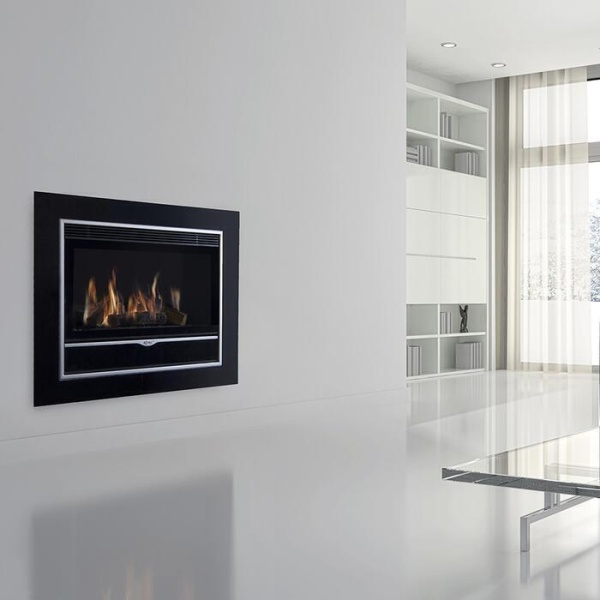 Газовый камин KARMA ELEGANCE 67 Exclusive Glass line 100