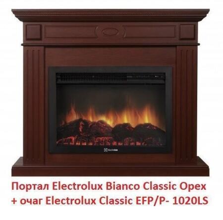 Очаг электрокамина Electrolux Classic EFP/P-1020LS