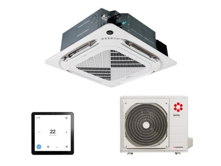 Кассетный кондиционер Kentatsu KSVB105HZRN1W/KSUNB105HZRN1/KPU95-DR