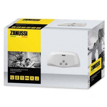 Электрический проточный водонагреватели Zanussi 3-logic T (3,5 kW) - кран