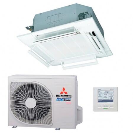 Эргономичный кассетный кондиционер Mitsubishi Heavy FDT50VH/SRC50ZSX-S
