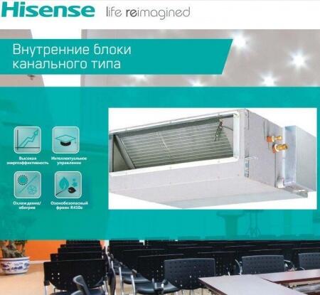 Канальная VRF система Hisense AVD-09UXCSAH