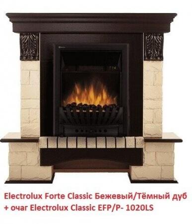 Очаг электрокамина Electrolux Classic EFP/P-1020LS