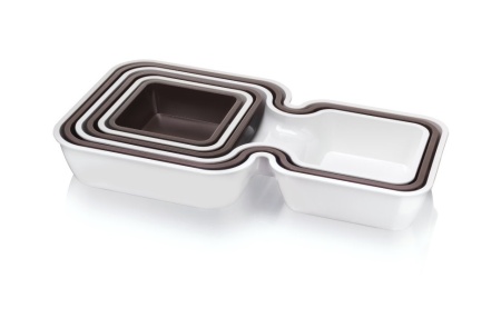 Контейнер для закусок VacuVin Serve & Stack Set of 6  (6 шт) арт.2850360