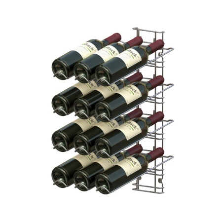 Винный стеллаж VisioPlus VRS4N3FCr