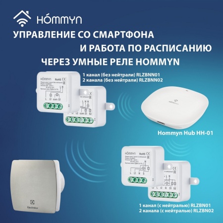 Вытяжка для ванной диаметр 120 мм Electrolux EAFA-120T