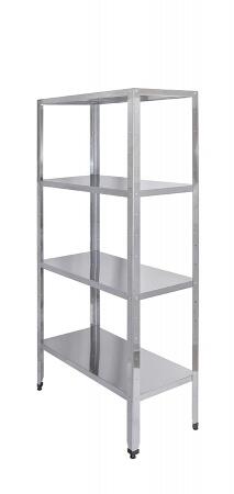 Стеллаж кухонный Luxstahl СР-1800х900х600/4 нерж