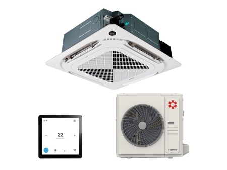 Кассетный кондиционер Kentatsu KSVB165HZRN1W/KSUNB165HZRN3/KPU95-DR