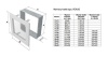 Вентиляционная решетка для камина Kratki 22x37 Venus бежевая с жалюзи 22/37VKX